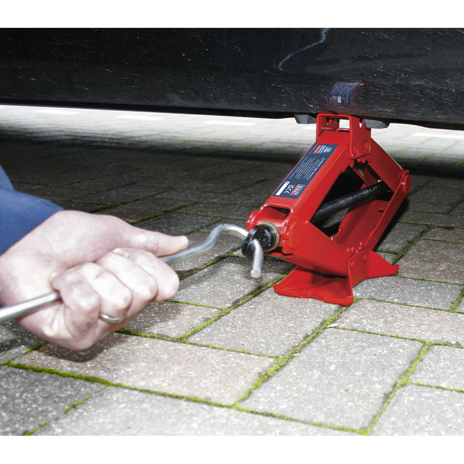 Sealey 58M 1.5tonne Heavy-Duty Scissor Jack