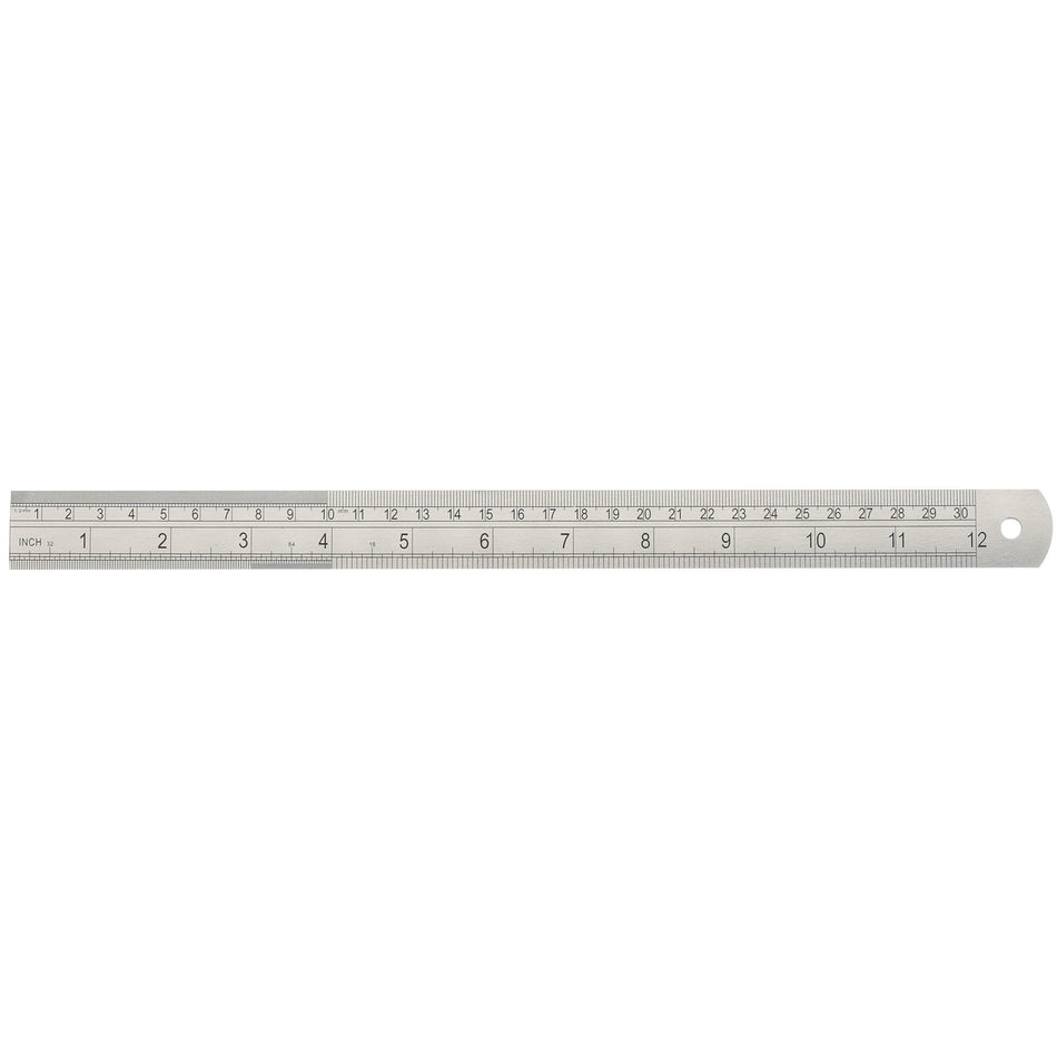 Draper 59641 Steel Rule, 300mm/12"