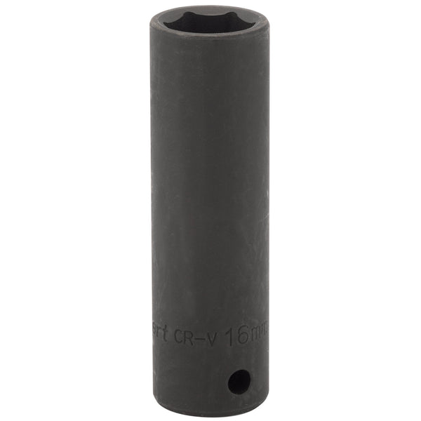 Draper 59877 Deep Impact Socket, 1/2" Sq. Dr., 16mm (Sold Loose)