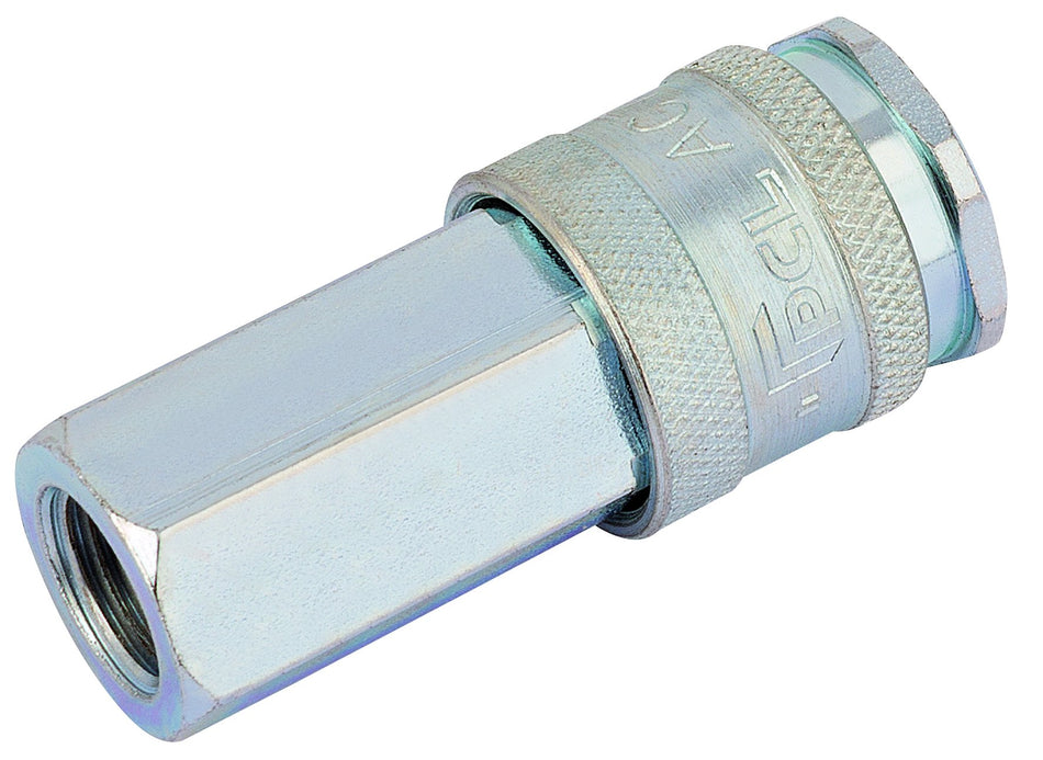 Draper 54407 1/4" BSP Parallel Euro Coupling Female Thread (Sold Loose)