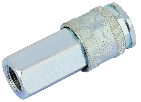 Draper 54407 1/4" BSP Parallel Euro Coupling Female Thread (Sold Loose)