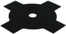 Draper 45766 Spare Four Tooth 255mm Blade for Petrol Brush Cutters