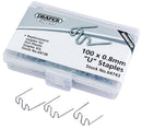 Draper 64743 0.8MM U Staples (50)