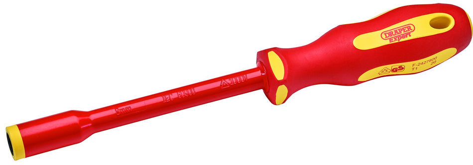 Draper 99487 Ergo Plus VDE Fully Insulated Nut Driver, 8mm