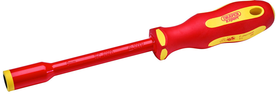 Draper 99488 Ergo Plus VDE Fully Insulated Nut Driver, 9mm