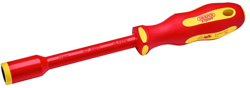 Draper 99490 Ergo Plus VDE Fully Insulated Nut Driver, 11mm