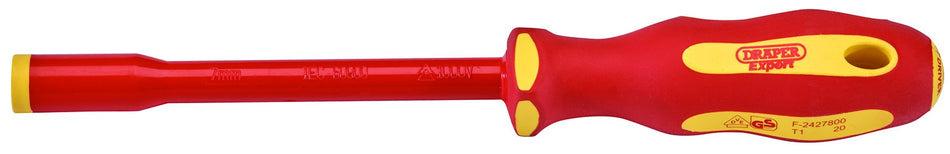 Draper 99486 Ergo Plus VDE Fully Insulated Nut Driver, 7mm