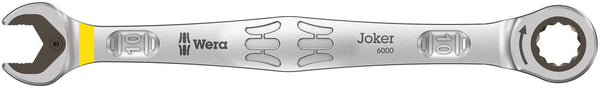 Wera 05073270001 6000 Joker Ratcheting combination wrenches, 10 x 159 mm