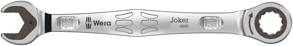 Wera 05073272001 6000 Joker Ratcheting combination wrenches, 12 x 170.7 mm