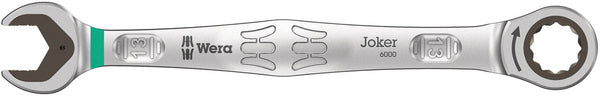 Wera 05073273001 6000 Joker Ratcheting combination wrenches, 13 x 177 mm