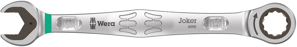 Wera 05073276001 6000 Joker Ratcheting combination wrenches, 16 x 212 mm