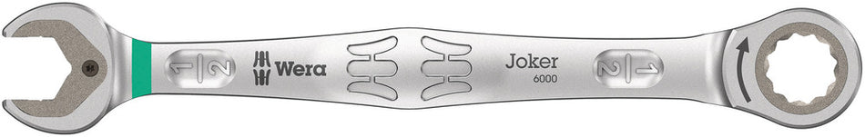 Wera 05073283001 6000 Joker Ratcheting combination wrenches, Imperial, 1/2" x 177 mm