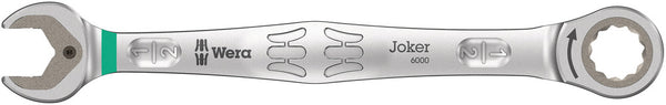 Wera 05073283001 6000 Joker Ratcheting combination wrenches, Imperial, 1/2" x 177 mm
