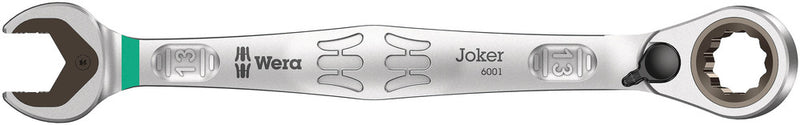 Wera 05020068001 6001 Joker Switch Ratcheting combination wrenches, with switch lever, 13 x 179 mm