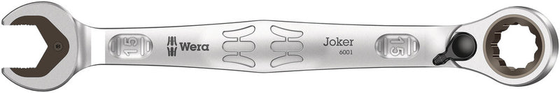 Wera 05020070001 6001 Joker Switch Ratcheting combination wrenches, with switch lever, 15 x 199 mm