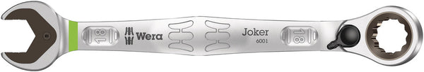 Wera 05020073001 6001 Joker Switch Ratcheting combination wrenches, with switch lever, 18 x 234 mm