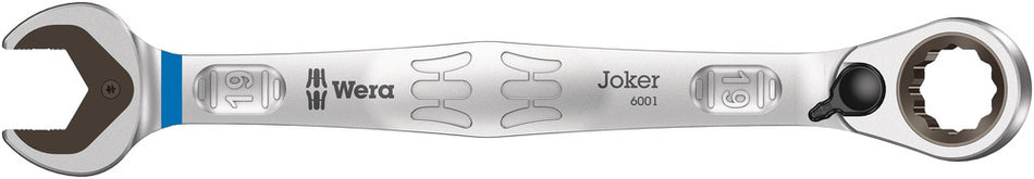 Wera 05020074001 6001 Joker Switch Ratcheting combination wrenches, with switch lever, 19 x 246 mm