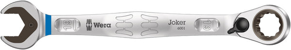 Wera 05020074001 6001 Joker Switch Ratcheting combination wrenches, with switch lever, 19 x 246 mm