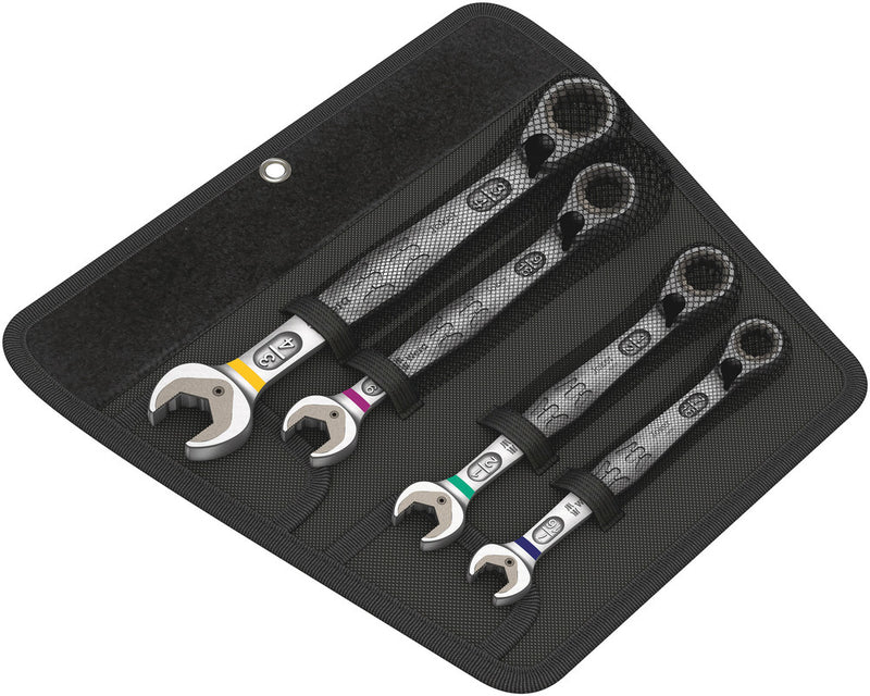 Wera 05020092001 6001 Joker Switch 4 Imperial Set 1 Set of ratcheting combination wrenches, Imperial, 4 pieces