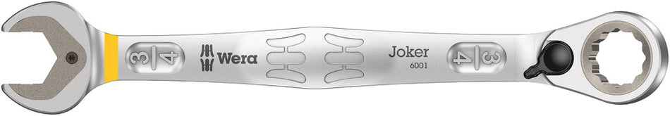 Wera 05020082001 6001 Joker Switch Ratcheting combination wrenches, with switch lever, imperial, 3/4" x 246 mm
