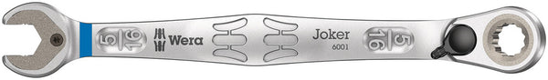 Wera 05020075001 6001 Joker Switch Ratcheting combination wrenches, with switch lever, imperial, 5/16" x 144 mm