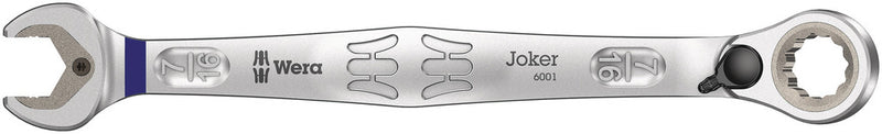 Wera 05020077001 6001 Joker Switch Ratcheting combination wrenches, with switch lever, imperial, 7/16" x 165 mm