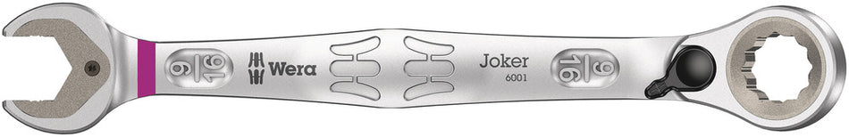 Wera 05020079001 6001 Joker Switch Ratcheting combination wrenches, with switch lever, imperial, 9/16" x 187 mm