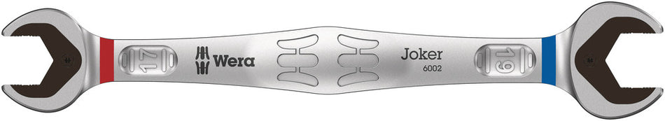Wera 05003765001 6002 Joker Double open-ended wrenches, 17 x 19 x 235 mm