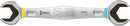 Wera 05020261001 6002 Joker Double open-ended wrenches, 22 x 24 x 260.5 mm