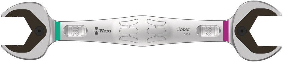 Wera 05020264001 6002 Joker Double open-ended wrenches, 30 x 32 x 305 mm