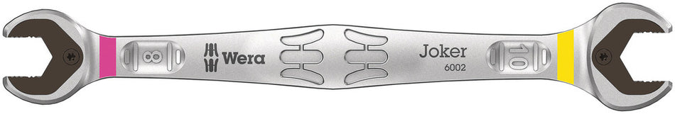 Wera 05020259001 6002 Joker Double open-ended wrenches, 8 x 10 x 141 mm