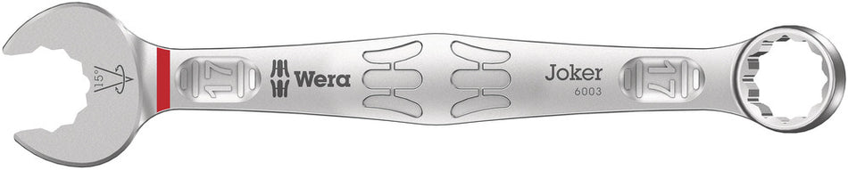 Wera 05020208001 6003 Joker combination wrench, 17 x 190 mm