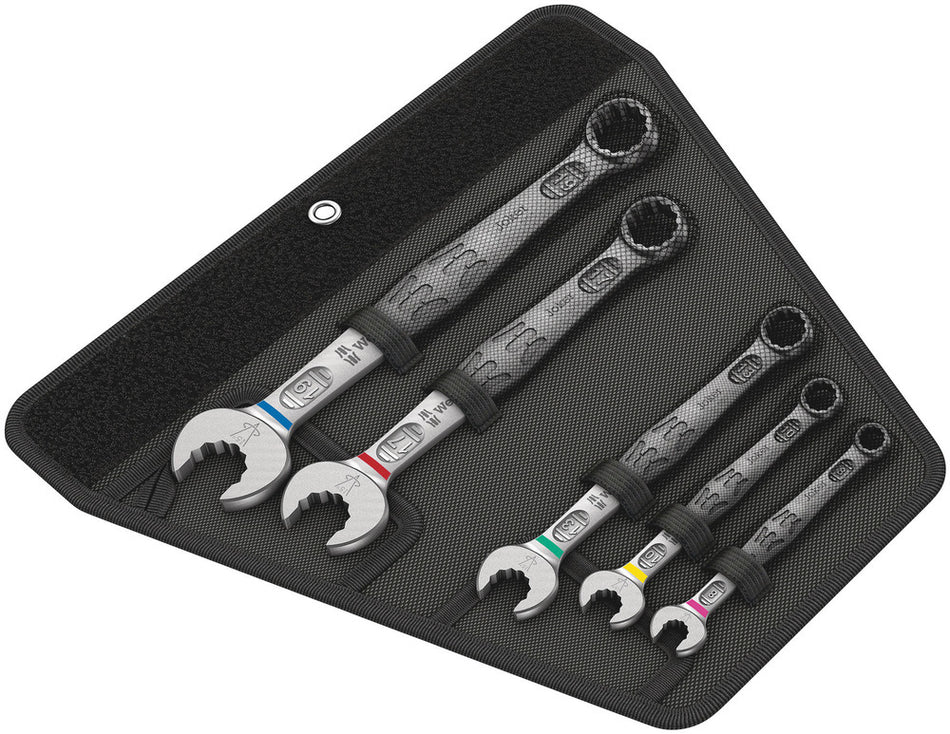 Wera 05020230001 6003 Joker 5 Set 1 combination wrench set, 5 pieces