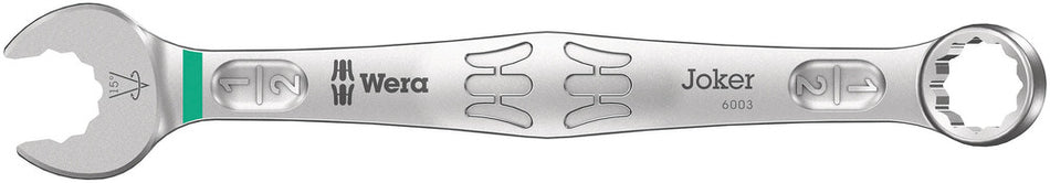 Wera 05020214001 6003 Joker combination wrench, Imperial, 1/2" x 160 mm