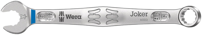 Wera 05020211001 6003 Joker combination wrench, Imperial, 5/16" x 115 mm