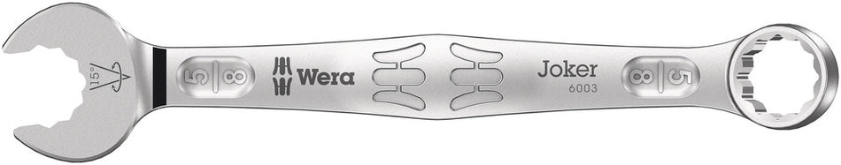 Wera 05020216001 6003 Joker combination wrench, Imperial, 5/8" x 182 mm