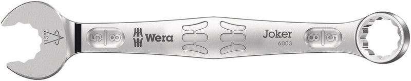 Wera 05020216001 6003 Joker combination wrench, Imperial, 5/8" x 182 mm