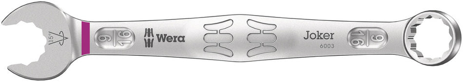 Wera 05020215001 6003 Joker combination wrench, Imperial, 9/16" x 167 mm