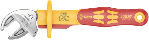 Wera 05020151001 6004 Joker VDE S VDE-insulated, self-setting spanner, 10-13 x 7/16-1/2" x 155 mm