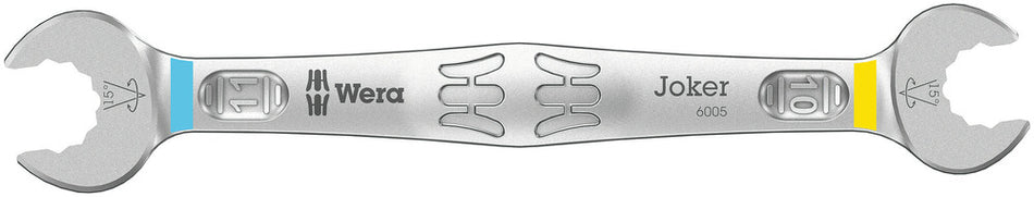 Wera 05020312001 6005 Joker Double open-ended wrenches, 10 x 11 x 137.3 mm