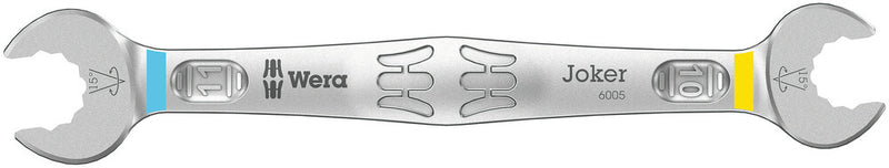 Wera 05020312001 6005 Joker Double open-ended wrenches, 10 x 11 x 137.3 mm