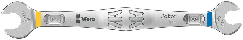 Wera 05020310001 6005 Joker Double open-ended wrenches, 6 x 7 x 111.8 mm