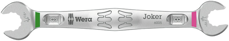 Wera 05020311001 6005 Joker Double open-ended wrenches, 8 x 9 x 122.2 mm