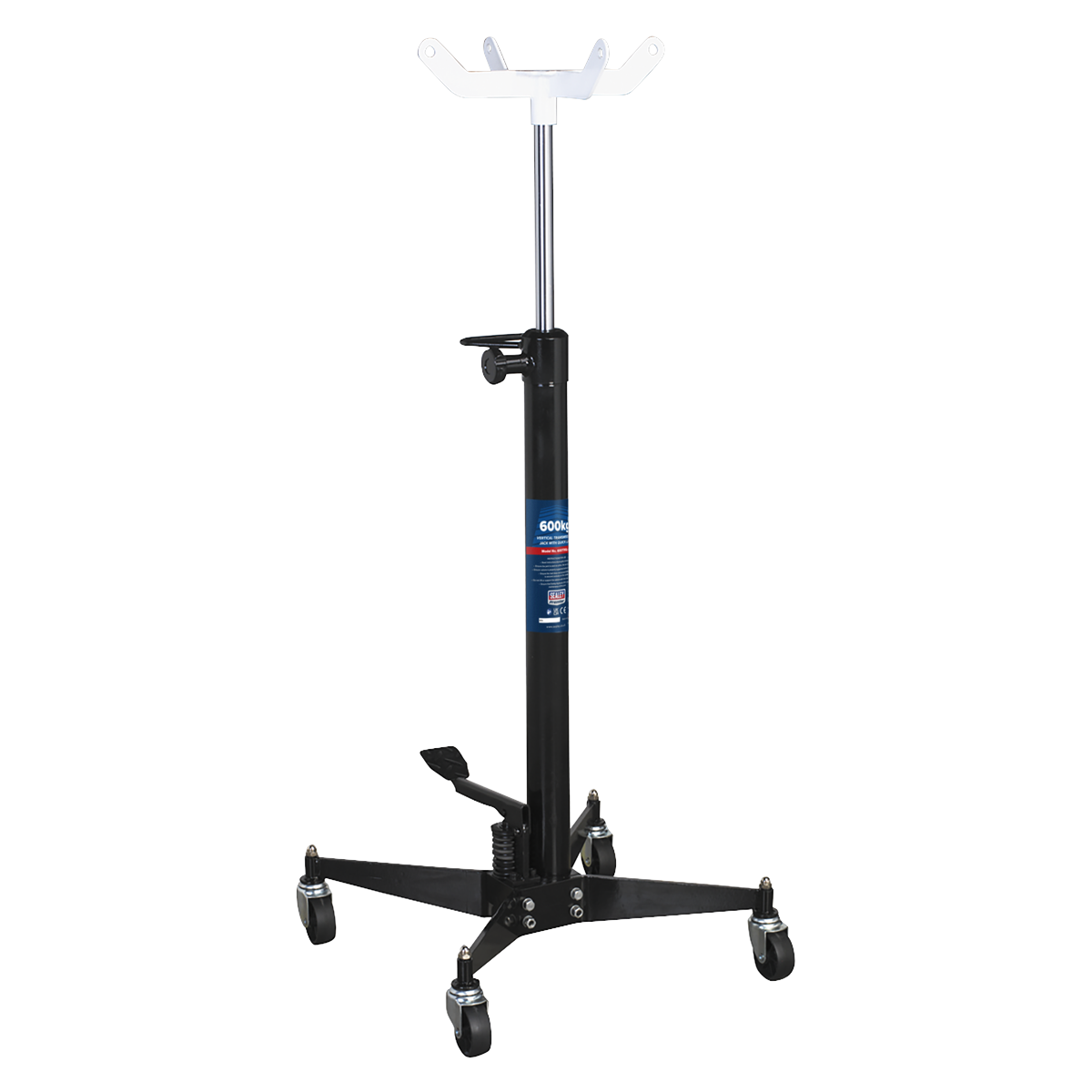 Sealey 600TRQ 600kg Vertical Transmission Jack with Quick Lift