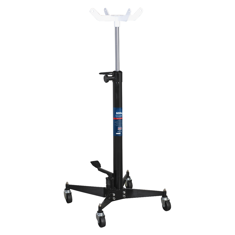 Sealey 600TRQ 600kg Vertical Transmission Jack with Quick Lift