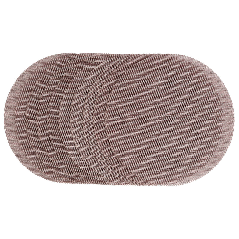 Draper 60504 Mesh Sanding Discs, 125mm, 180 Grit (Pack of 10)