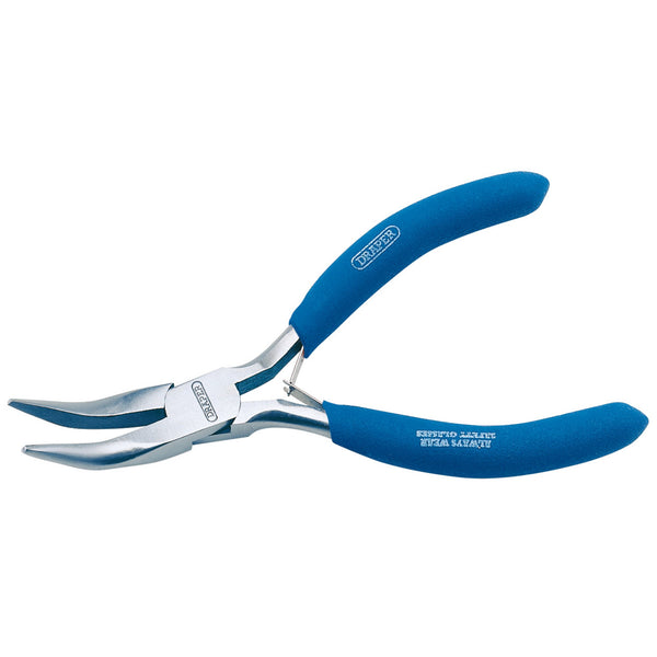 Draper 60742 Carbon Steel Bent Nose Pliers, 125mm