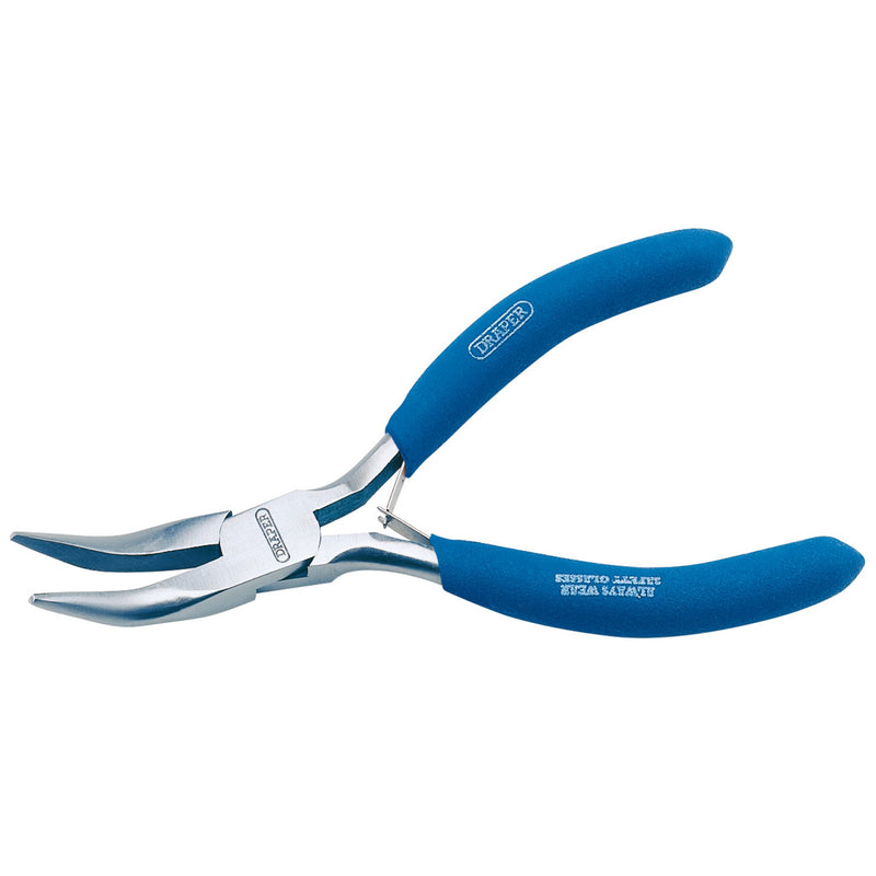 Draper 60742 Carbon Steel Bent Nose Pliers, 125mm