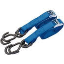 Draper 60962 Ratcheting Tie Down Straps, 2.5m x 25mm, 125kg (2 Piece)