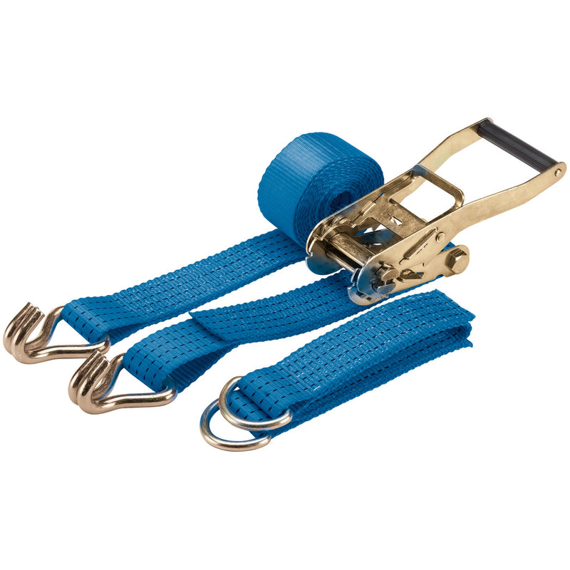 Draper 60969 Ratcheting Vehicle Tie Down Straps, 3m x 50mm, 2500kg